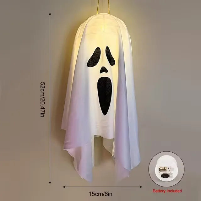 Ghostly Glow LED Hanging Spirit