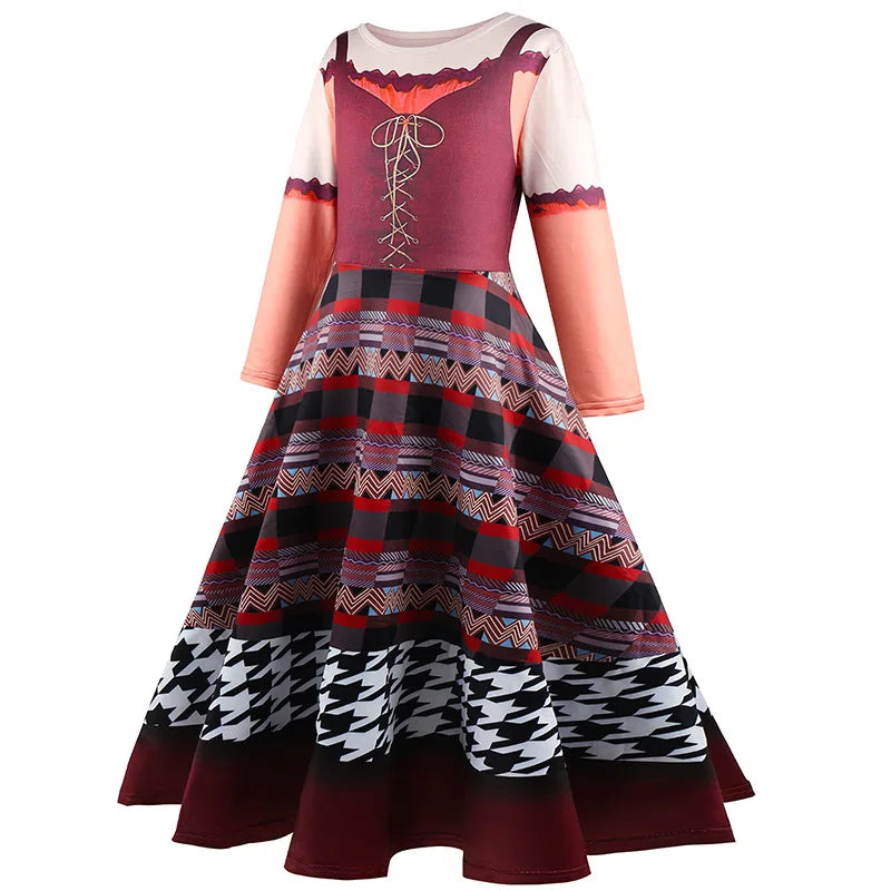 Kids Halloween Fantasy Sisters Costume Dress