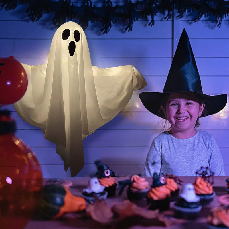 Ghostly Glow LED Hanging Spirit