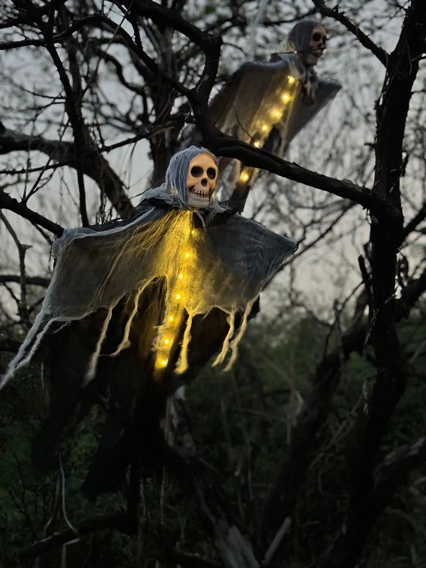 LED Skeleton Ghost – Halloween Outdoor Decoration
