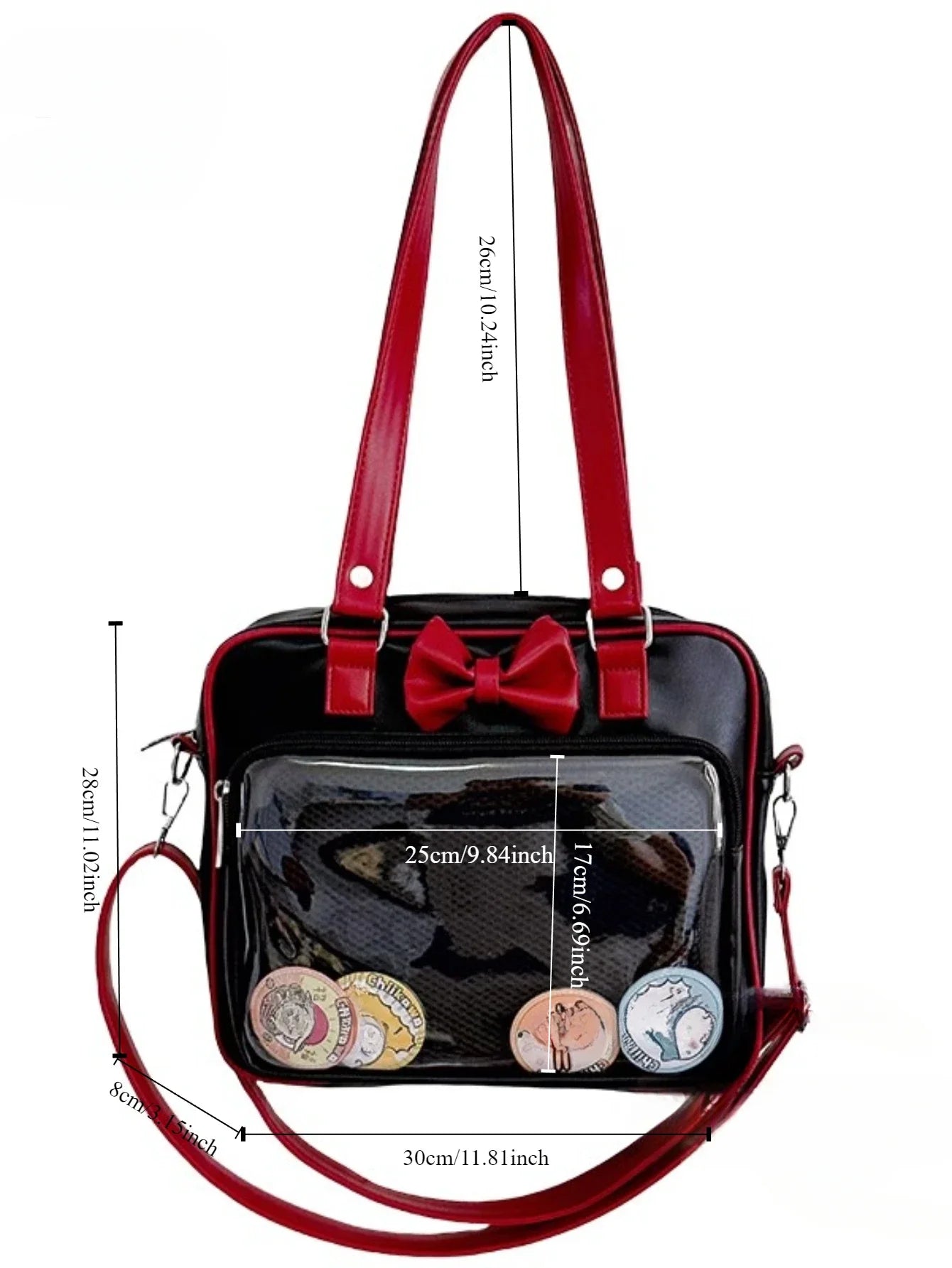 Kawaii Japanese Itabag — Cute Bowknot Shoulder Tote