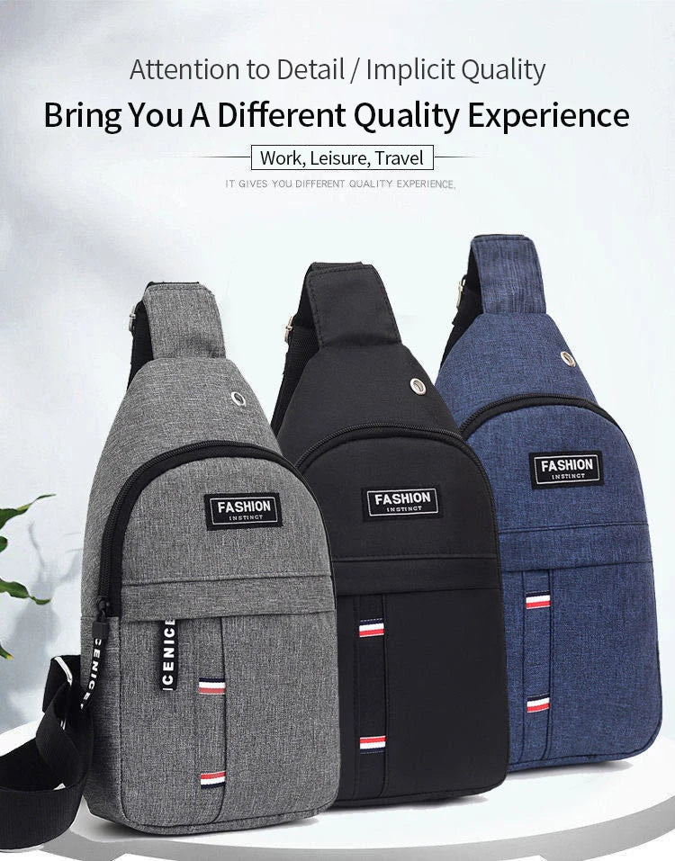 Waterproof Outdoor Fanny Pack — Large Capacity & Adjustable Fit