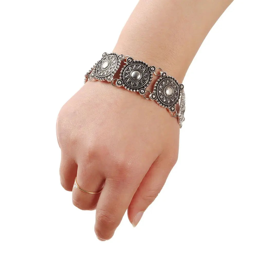 Boho Jewelry Set — Trendy Bracelets & Necklaces