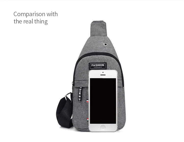 Waterproof Outdoor Fanny Pack — Large Capacity & Adjustable Fit