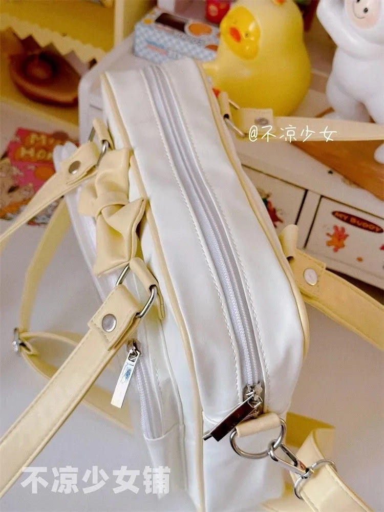 Kawaii Japanese Itabag — Cute Bowknot Shoulder Tote