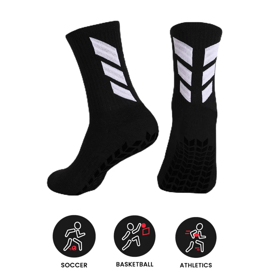 Men’s Anti-Slip Sports Socks — Football, Yoga & Training