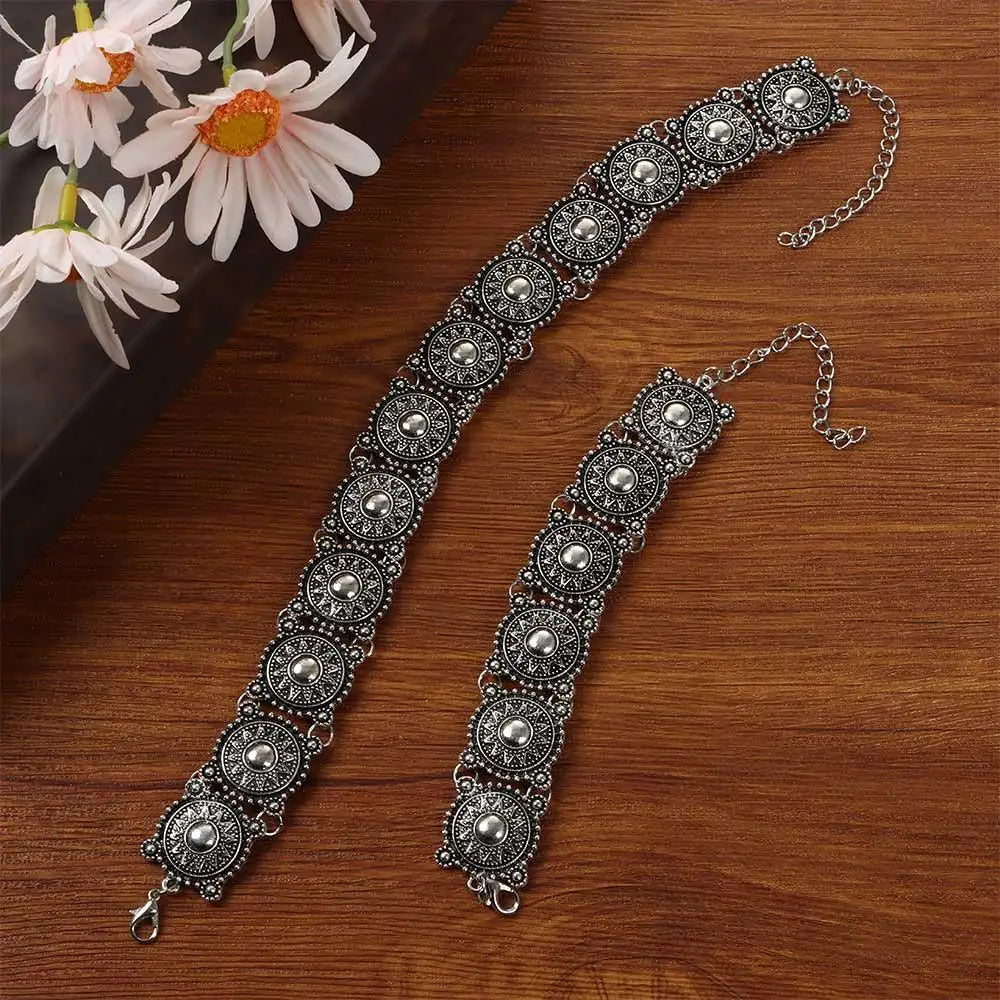 Boho Jewelry Set — Trendy Bracelets & Necklaces