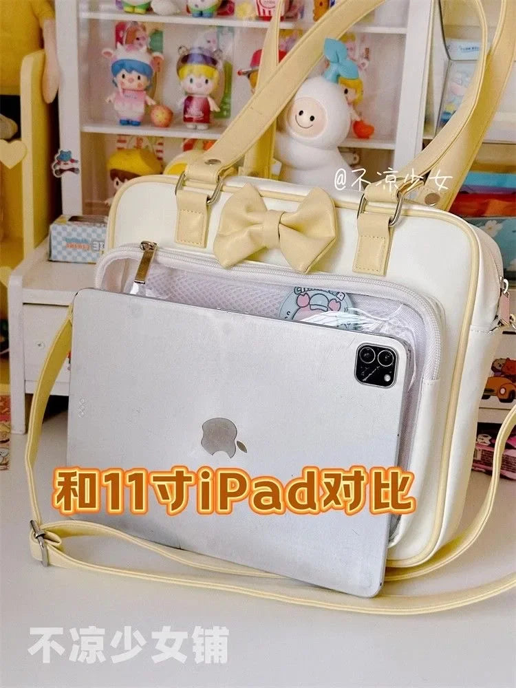 Kawaii Japanese Itabag — Cute Bowknot Shoulder Tote