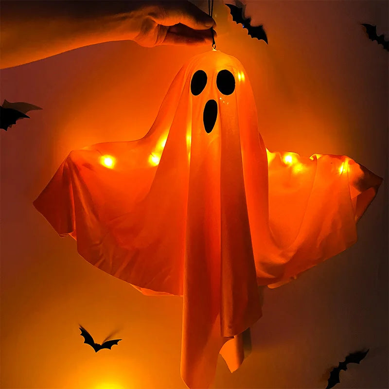 Ghostly Glow LED Hanging Spirit