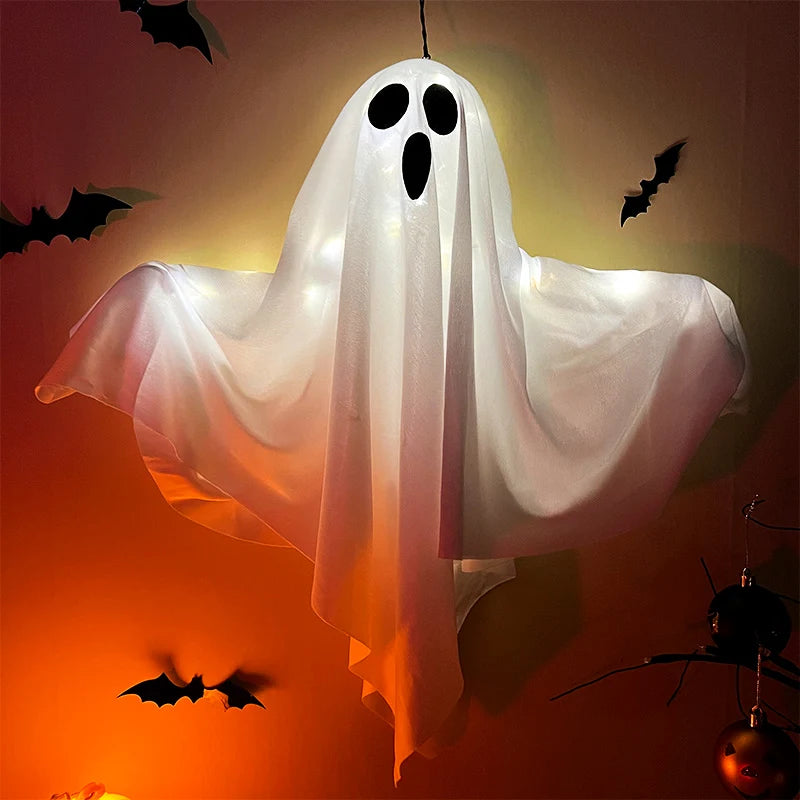 Ghostly Glow LED Hanging Spirit