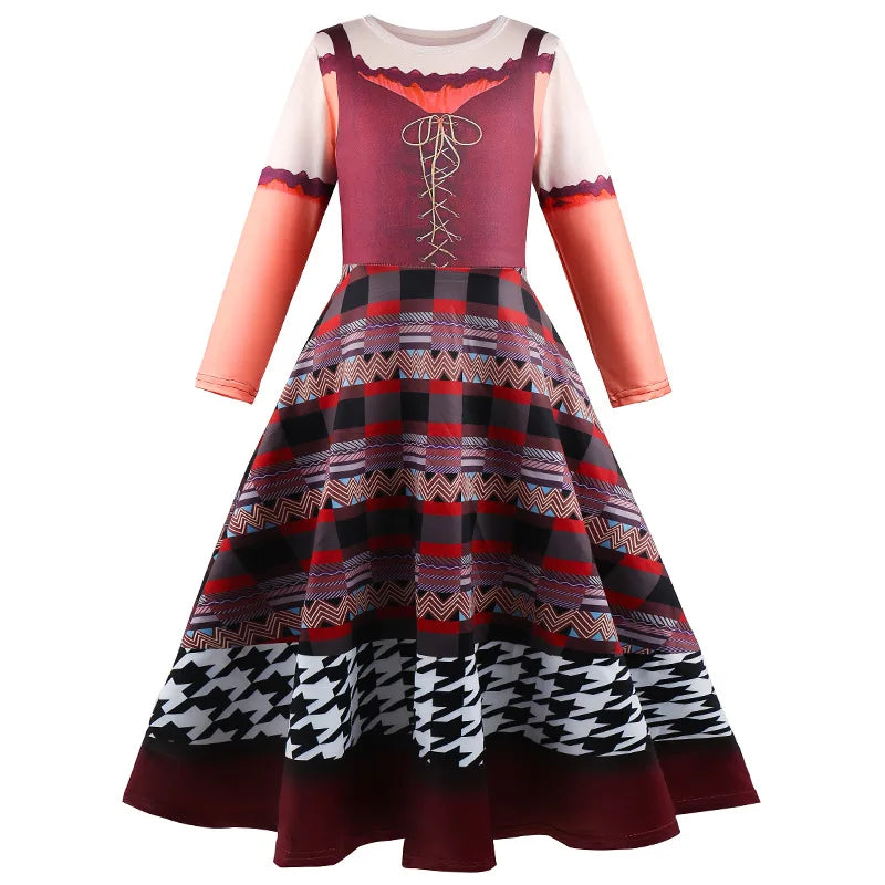 Kids Halloween Fantasy Sisters Costume Dress