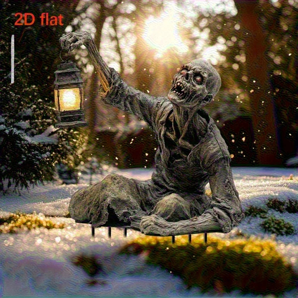Terror Zombie Lantern – Halloween Garden & Home Decor