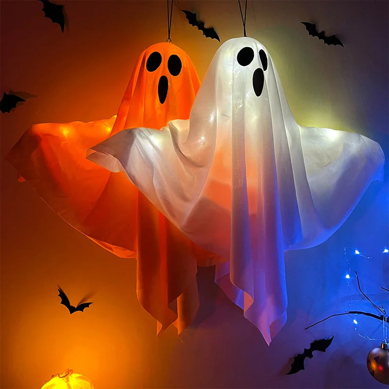 Ghostly Glow LED Hanging Spirit