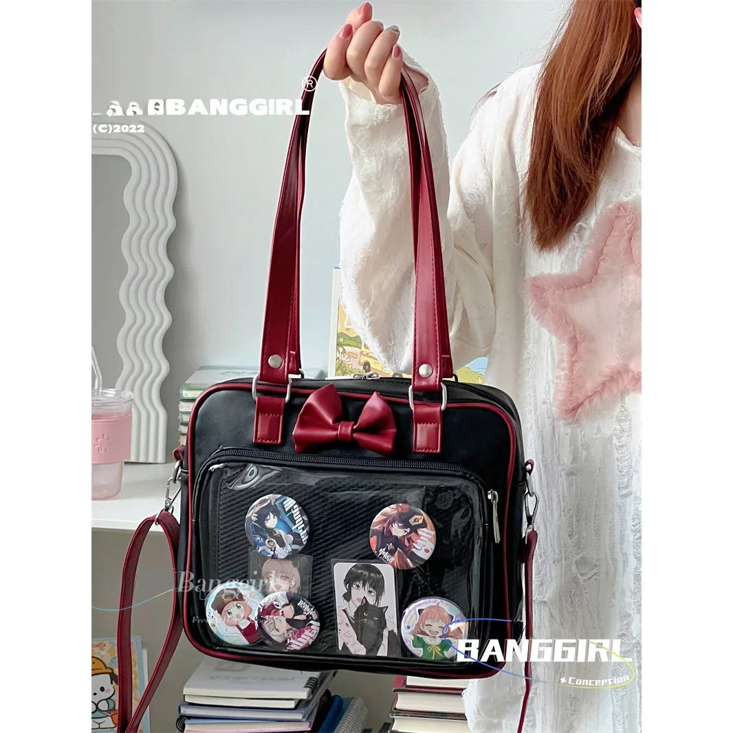Kawaii Japanese Itabag — Cute Bowknot Shoulder Tote