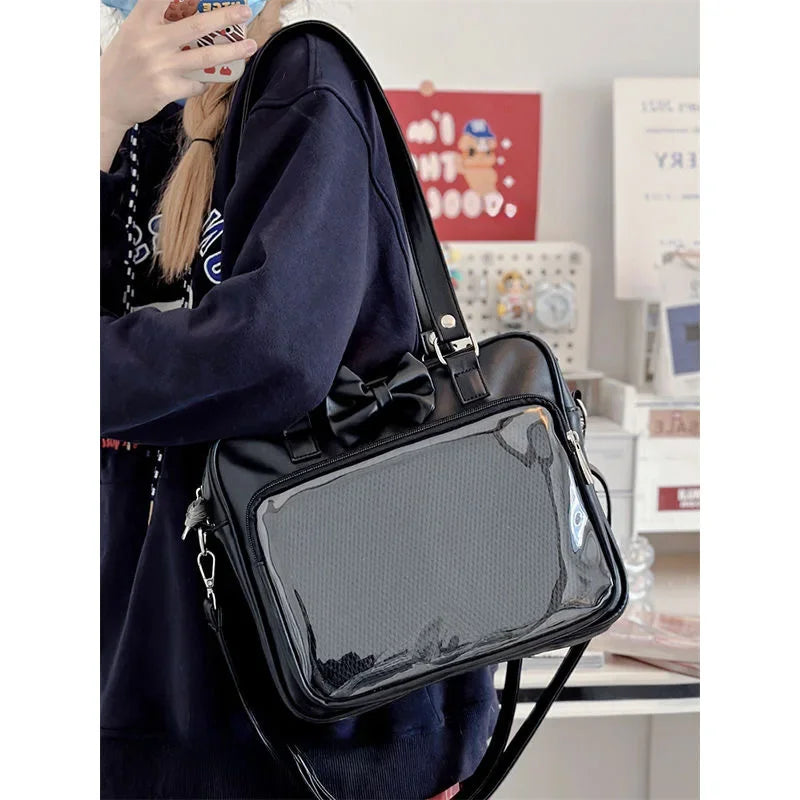 Kawaii Japanese Itabag — Cute Bowknot Shoulder Tote
