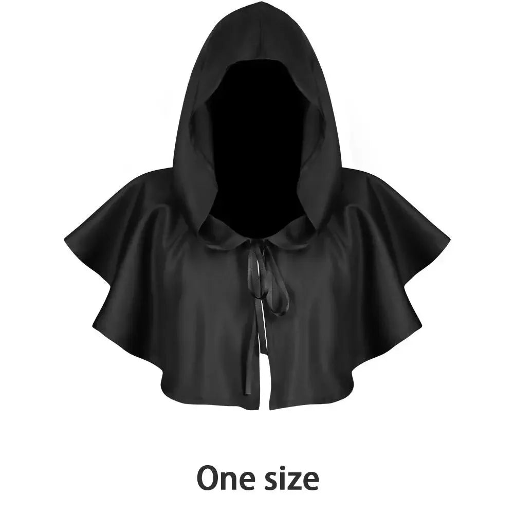 Adult Hooded Death Cloak – Halloween Medieval Costume