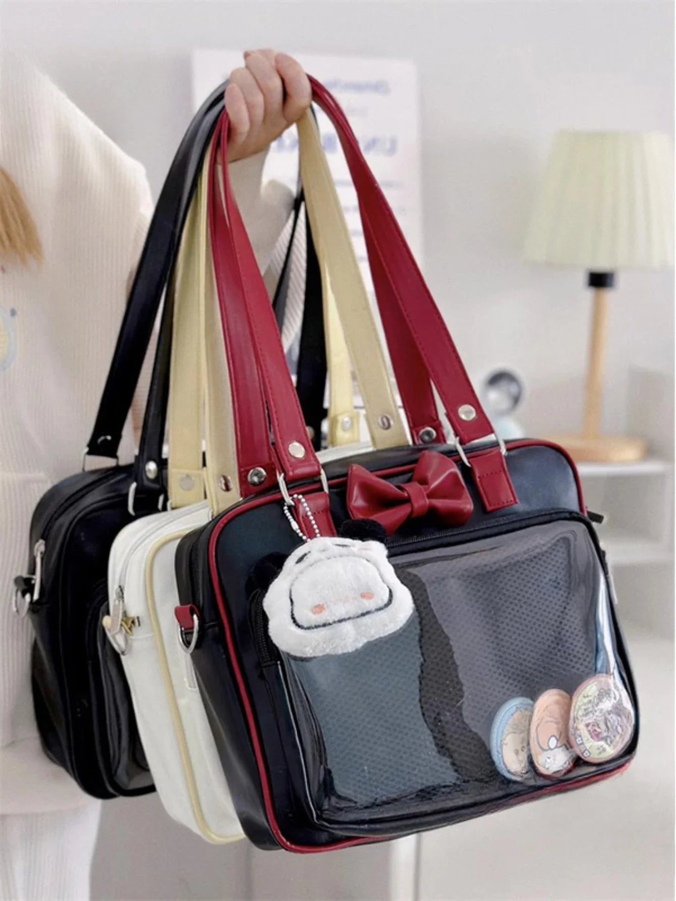 Kawaii Japanese Itabag — Cute Bowknot Shoulder Tote