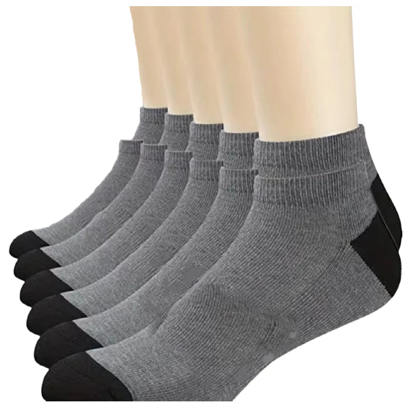 10/5/3MEN'S Mid-calf Socks Cotton Socks for All Seasons, Solid Colour and Versatile