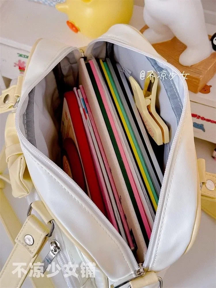 Kawaii Japanese Itabag — Cute Bowknot Shoulder Tote