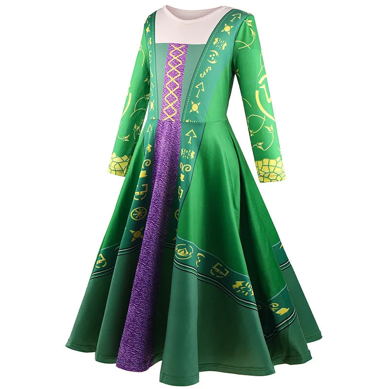 Kids Halloween Fantasy Sisters Costume Dress