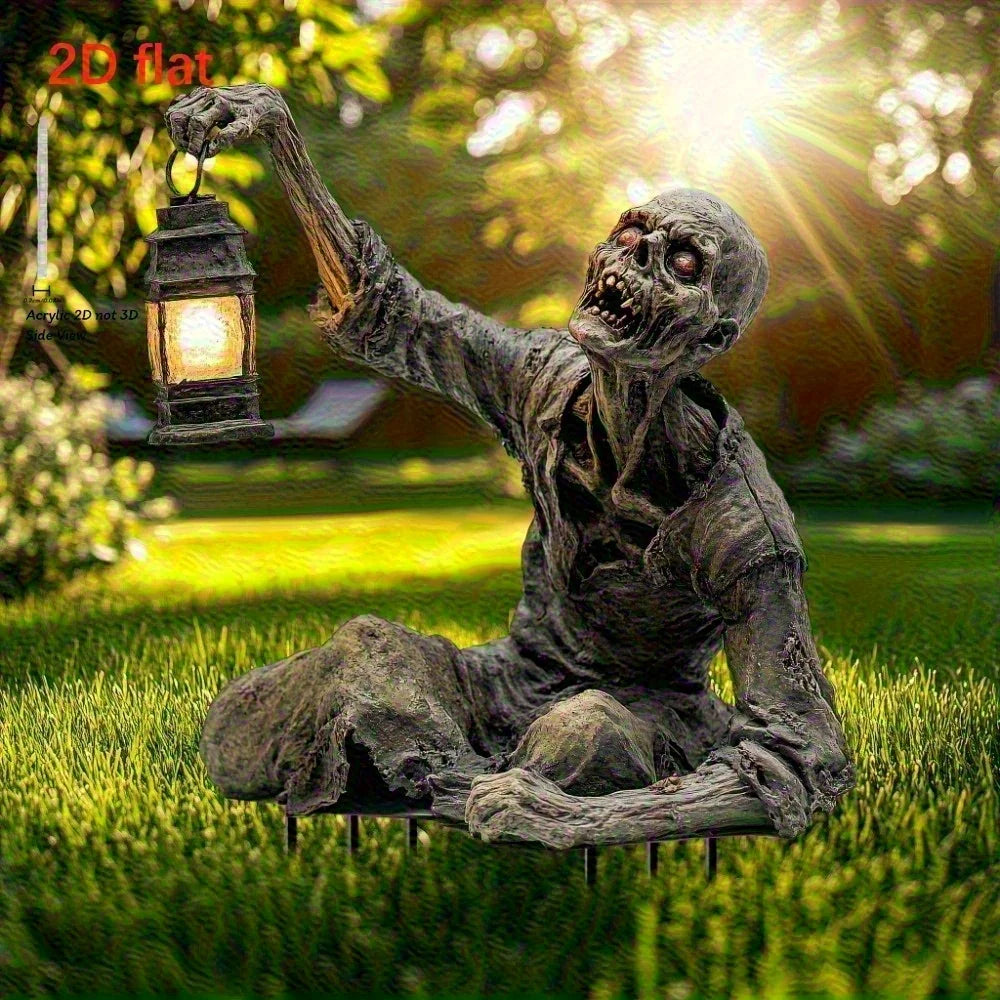 Terror Zombie Lantern – Halloween Garden & Home Decor
