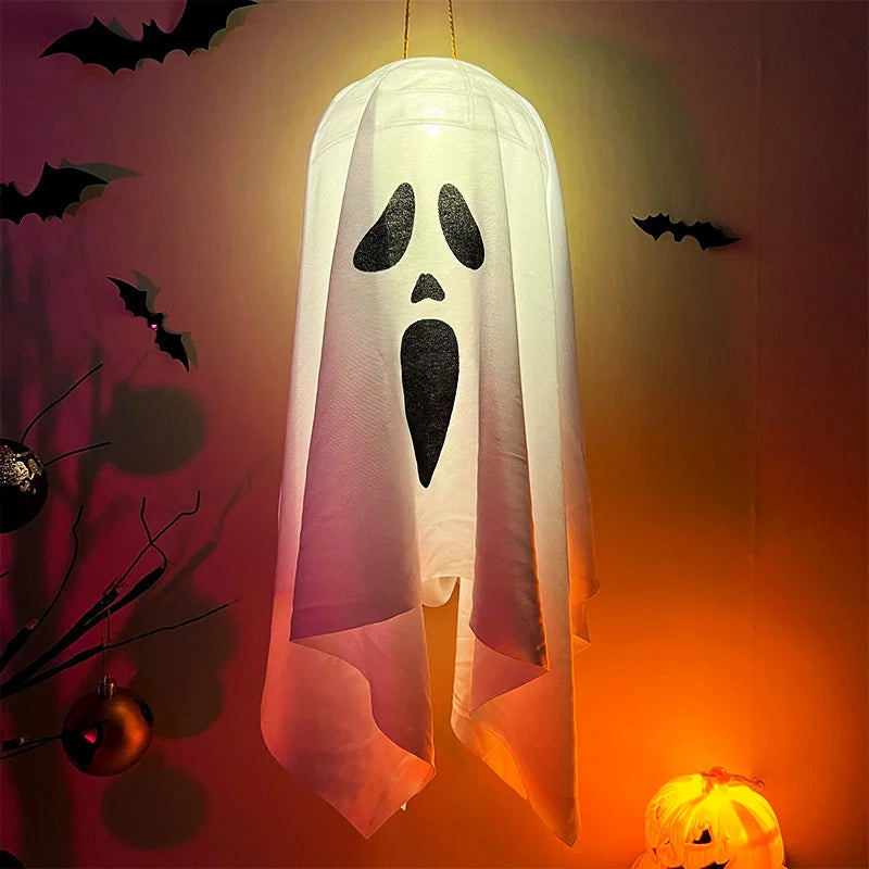 Ghostly Glow LED Hanging Spirit