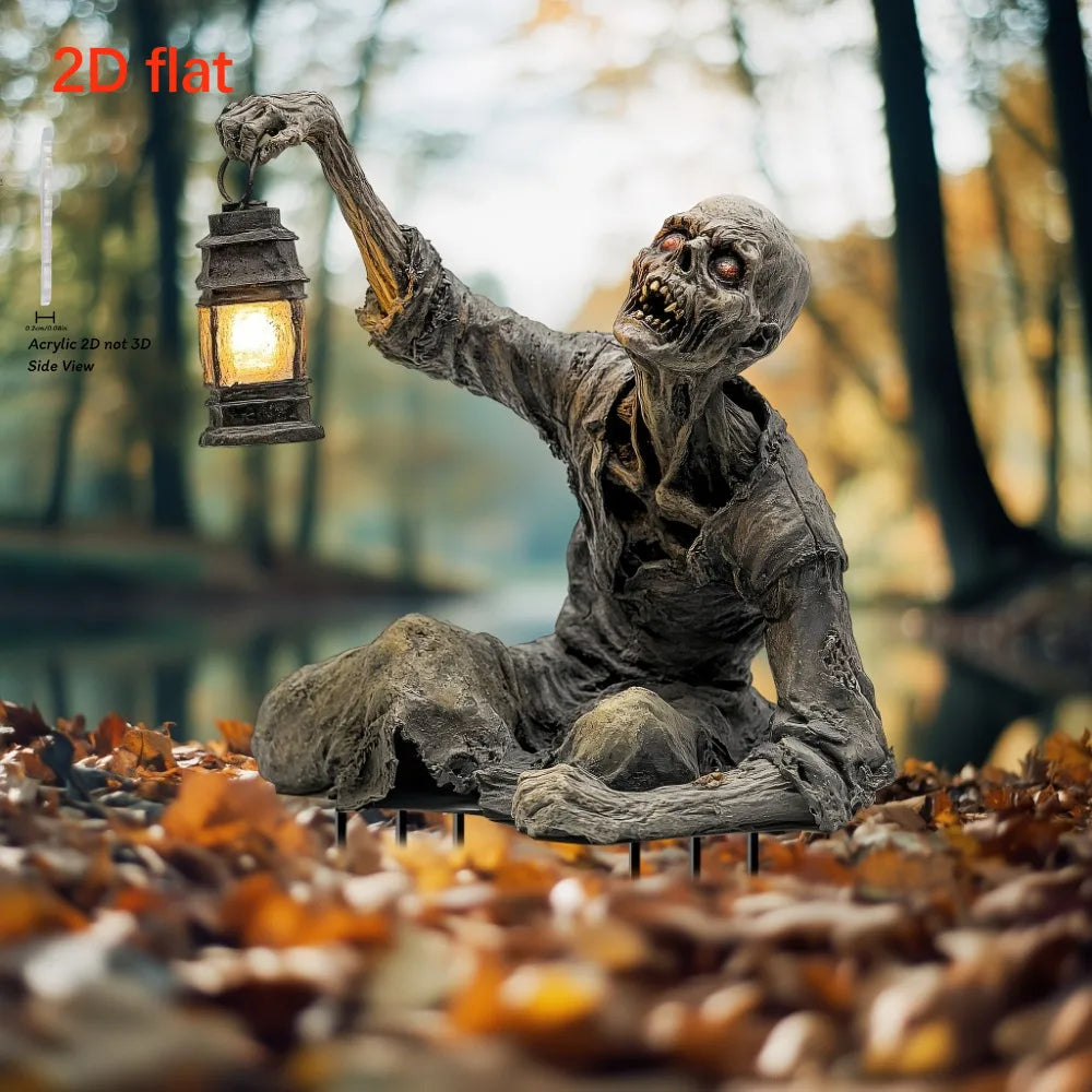 Terror Zombie Lantern – Halloween Garden & Home Decor