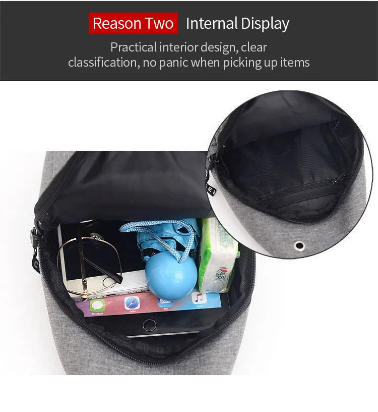 Waterproof Outdoor Fanny Pack — Large Capacity & Adjustable Fit