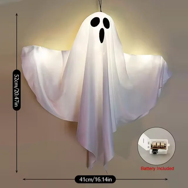 Ghostly Glow LED Hanging Spirit