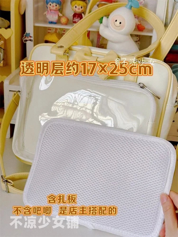 Kawaii Japanese Itabag — Cute Bowknot Shoulder Tote