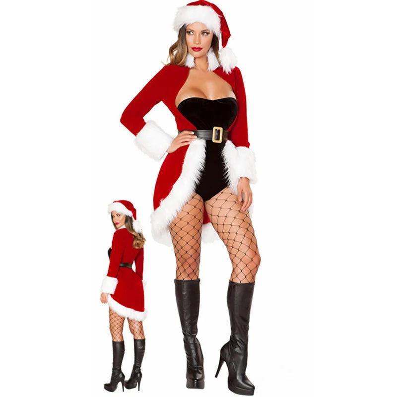 Velvet Santa Cosplay Set