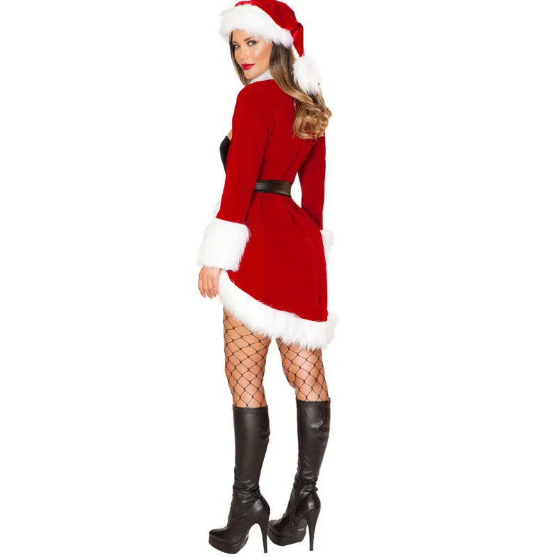 Velvet Santa Cosplay Set
