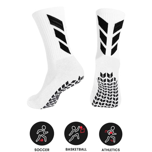 Men’s Anti-Slip Sports Socks — Football, Yoga & Training