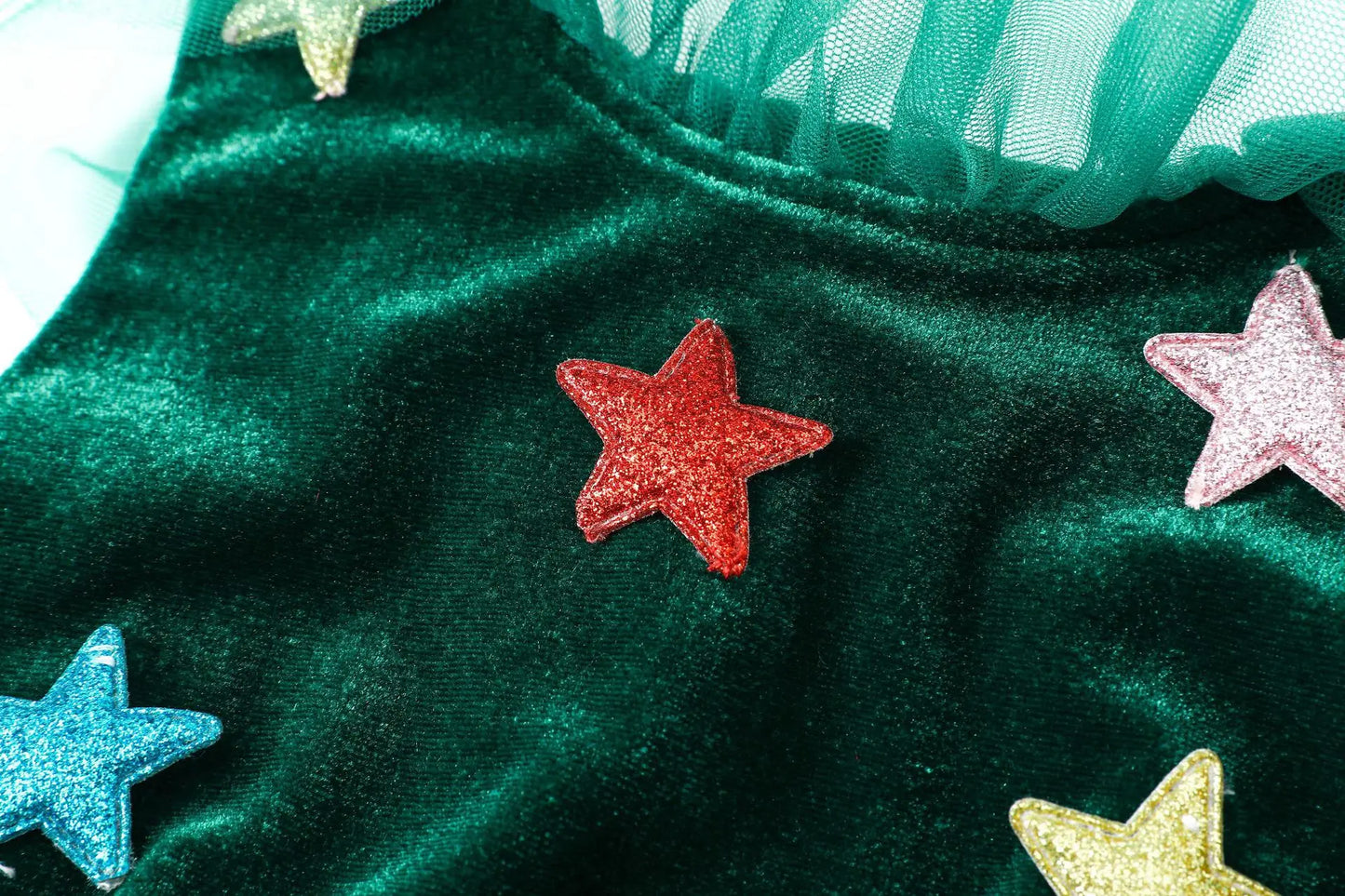 Holiday Princess Mesh Dress for Girls