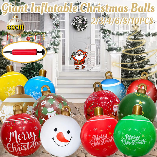 Giant Inflatable Christmas Balls