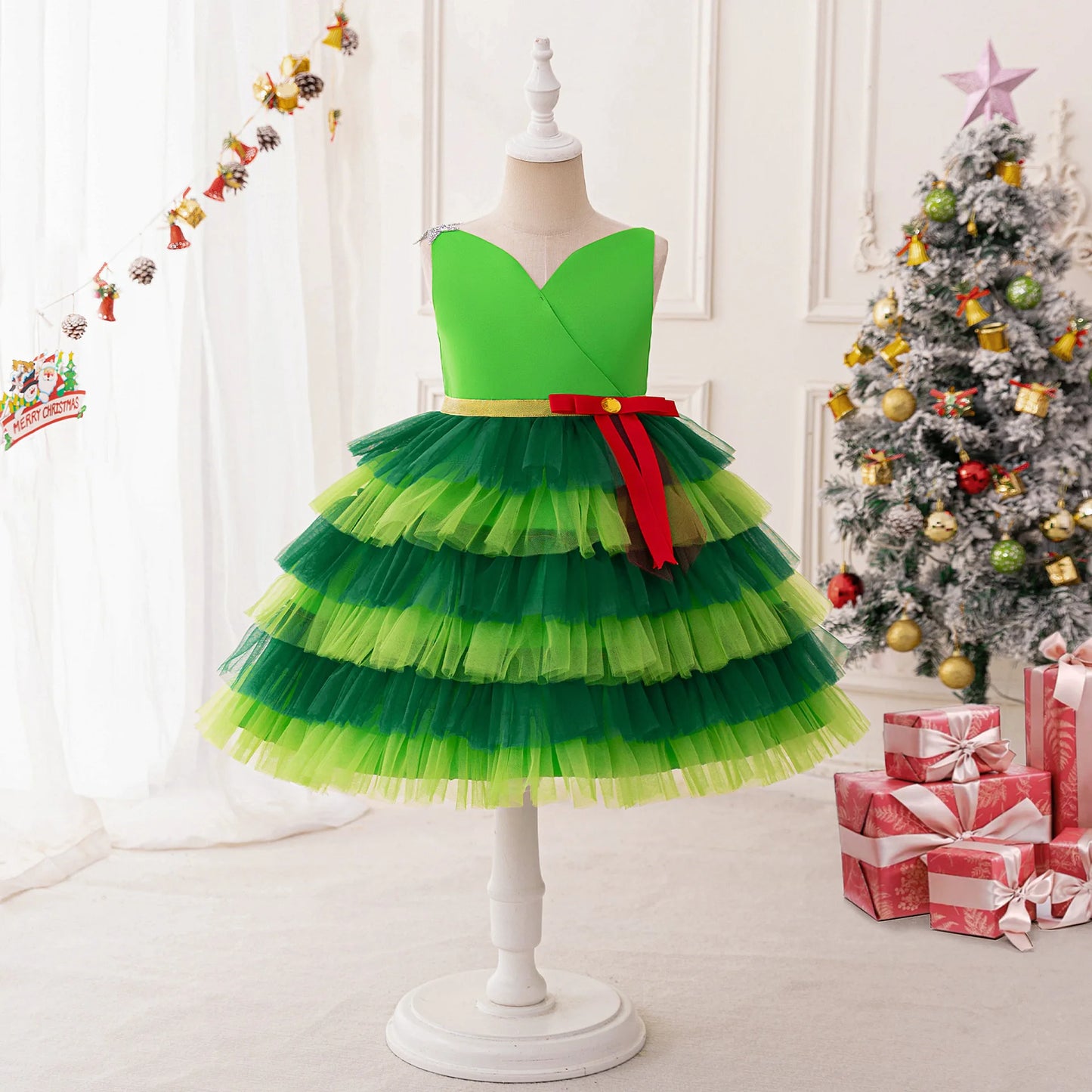 Magical Princess Christmas Dress
