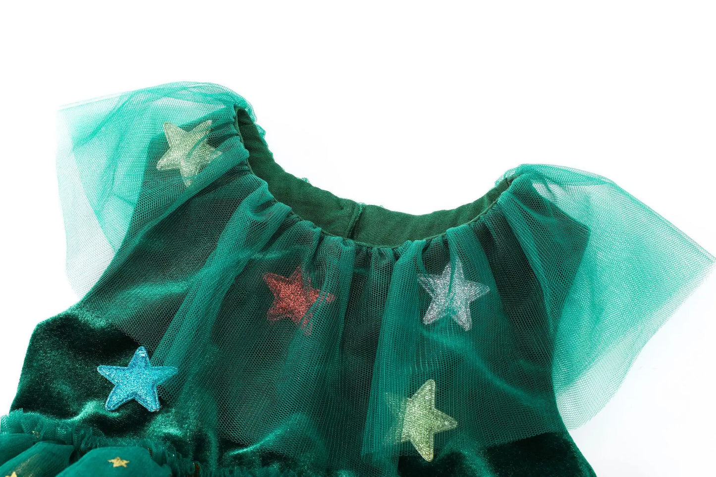 Holiday Princess Mesh Dress for Girls