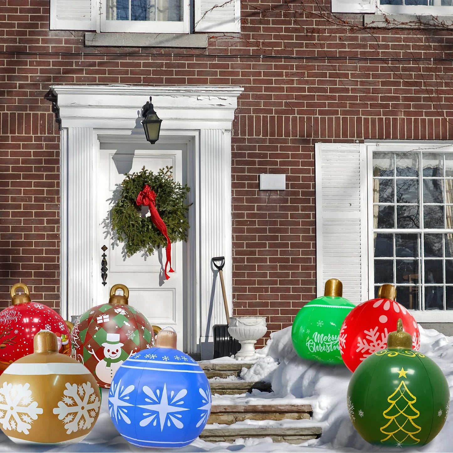 Giant Inflatable Christmas Balls