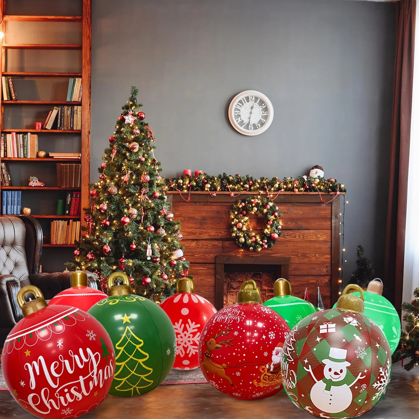 Giant Inflatable Christmas Balls