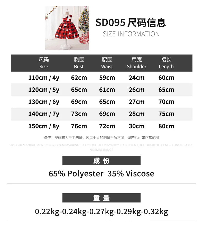 Magical Princess Christmas Dress