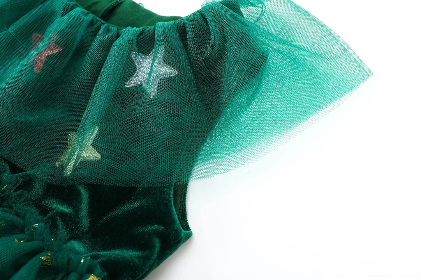 Holiday Princess Mesh Dress for Girls