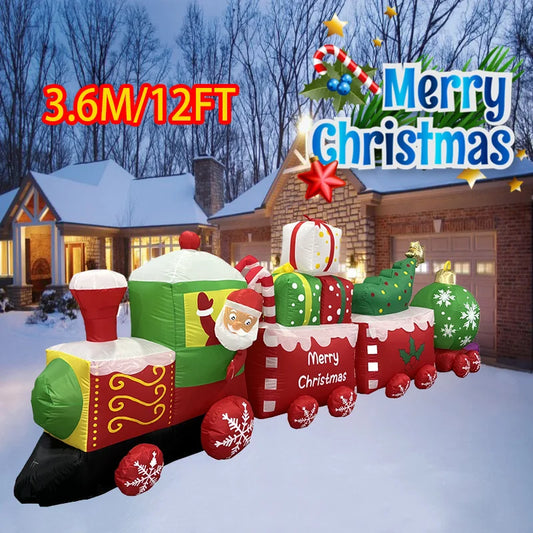 Santa Express Inflatable Train