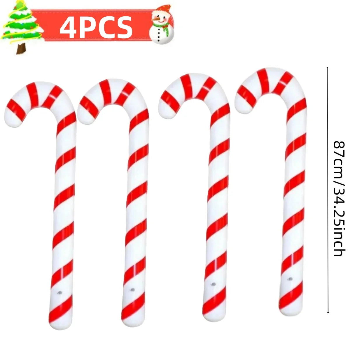 Inflatable Candy Cane Décor