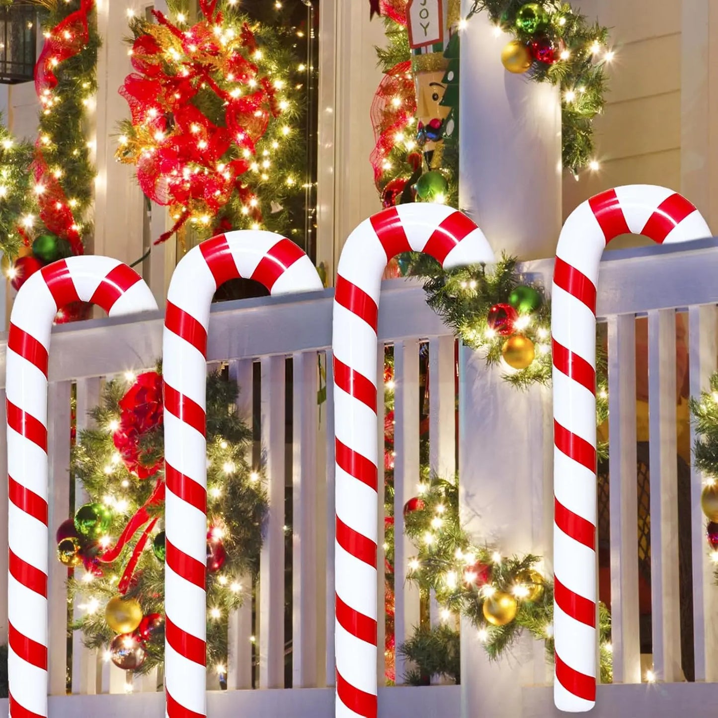 Inflatable Candy Cane Décor