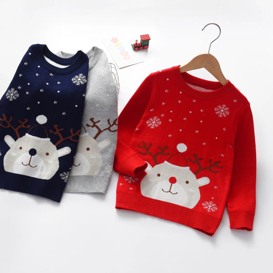 SnowDeer Knit Sweater