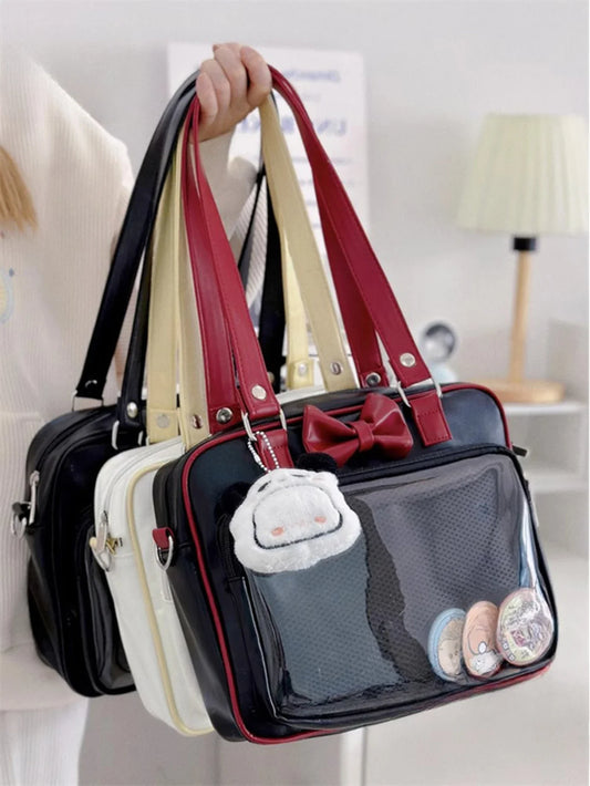 Kawaii Japanese Itabag — Cute Bowknot Shoulder Tote