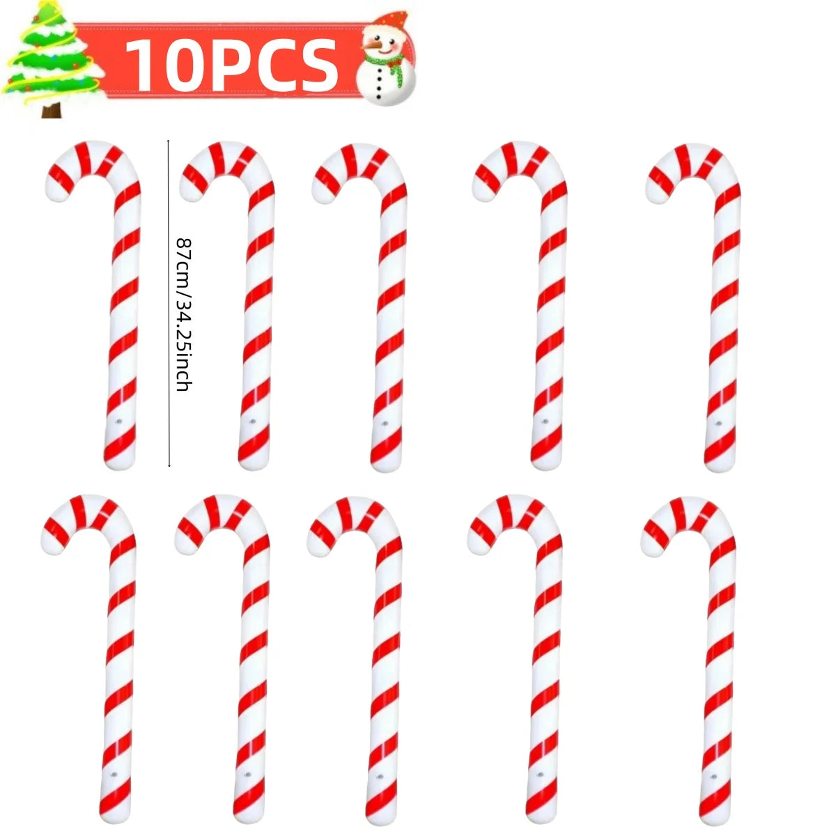 Inflatable Candy Cane Décor