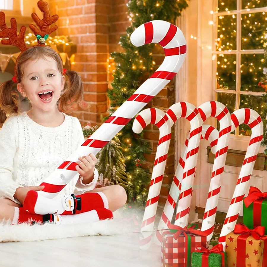 Inflatable Candy Cane Décor