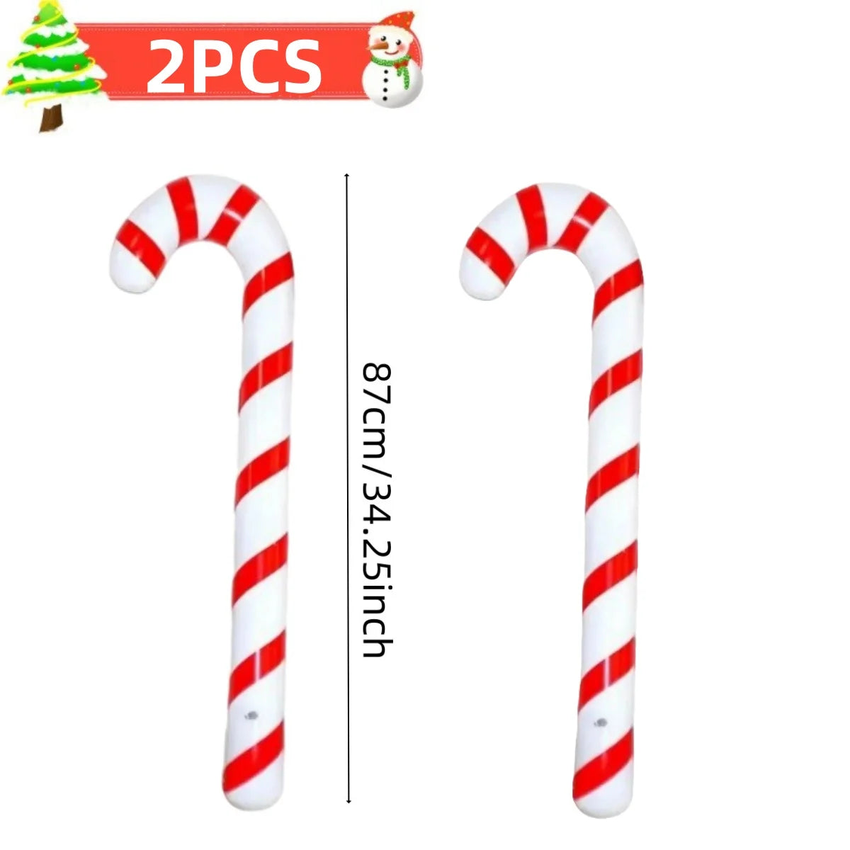 Inflatable Candy Cane Décor