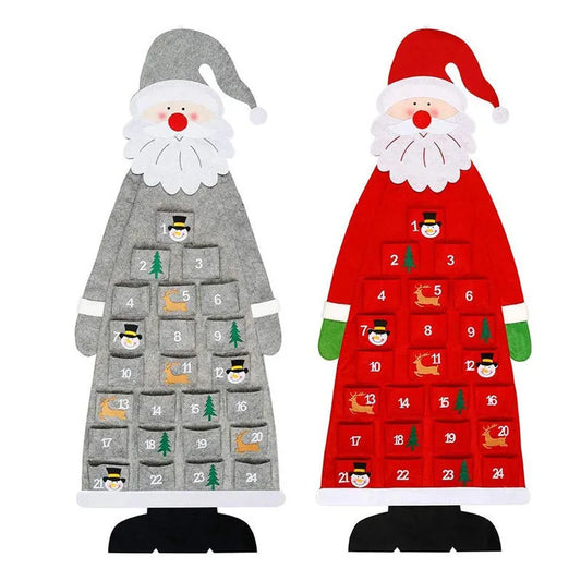 Santa Felt Advent Calendar